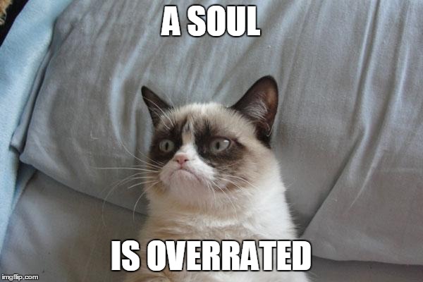A SOUL IS OVERRATED | made w/ Imgflip meme maker