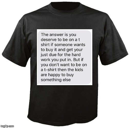 Blank T-Shirt | image tagged in blank t-shirt | made w/ Imgflip meme maker