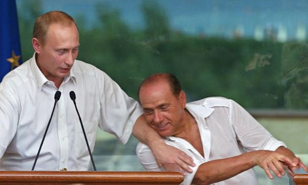 Berlusconi Putin Blank Meme Template