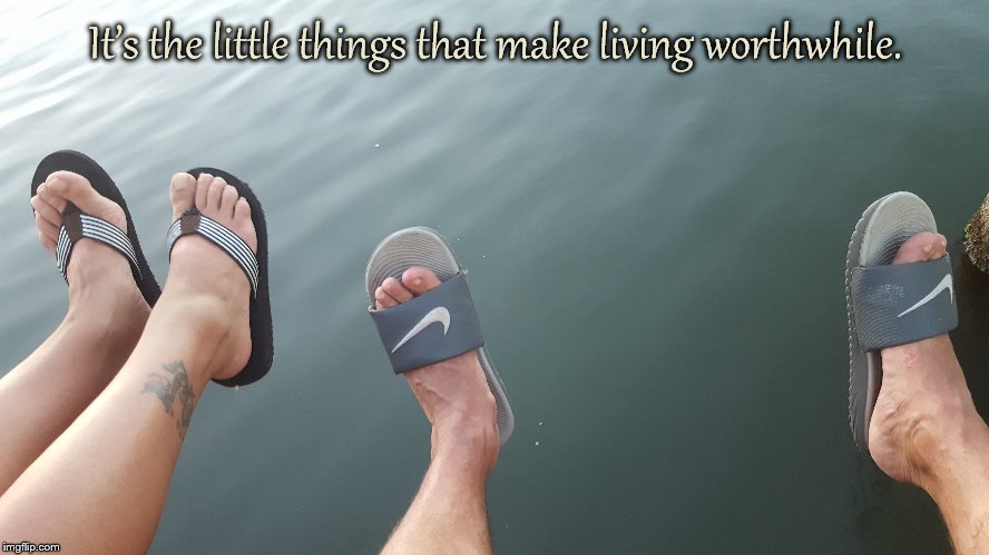 It’s the little things that makes living worthwhile. | It’s the little things that make living worthwhile. | image tagged in life,living,happy | made w/ Imgflip meme maker
