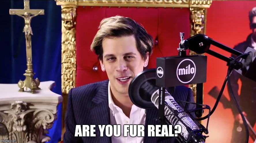 ARE YOU FUR REAL? | made w/ Imgflip meme maker