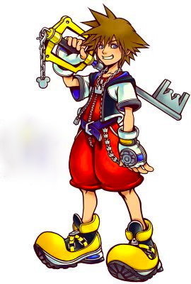 High Quality Kingdom Hearts Sora Blank Meme Template