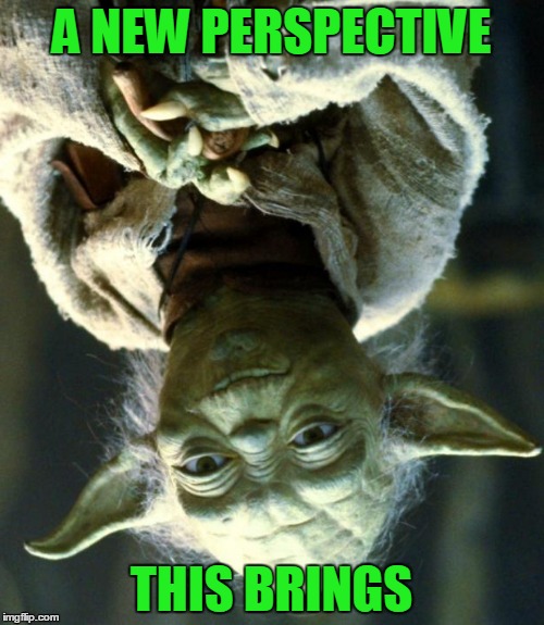 Star Wars Yoda Meme | A NEW PERSPECTIVE THIS BRINGS | image tagged in memes,star wars yoda | made w/ Imgflip meme maker