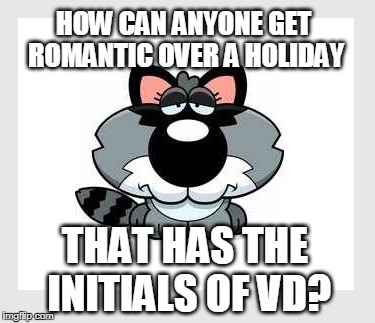Beware the VD | HOW CAN ANYONE GET ROMANTIC OVER A HOLIDAY; THAT HAS THE INITIALS OF VD? | image tagged in anti valentine,vd,valentines,valentines day | made w/ Imgflip meme maker