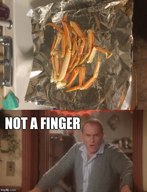 Courtesy of my mother, who has recently started getting into memes | NOT A FINGER | image tagged in memes,what happened to the top image,cooking,a christmas story,slowstack | made w/ Imgflip meme maker