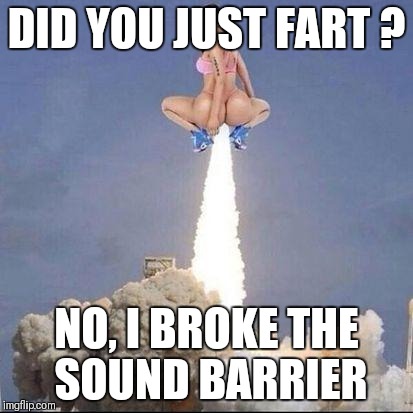 Anaconda fart | DID YOU JUST FART ? NO, I BROKE THE SOUND BARRIER | image tagged in anaconda fart | made w/ Imgflip meme maker