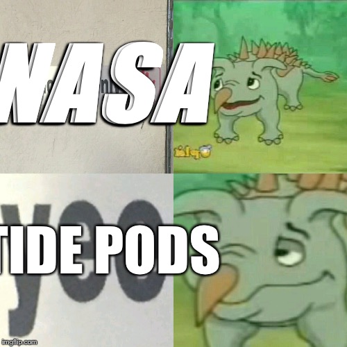 Employee | NASA TIDE PODS | image tagged in employee | made w/ Imgflip meme maker
