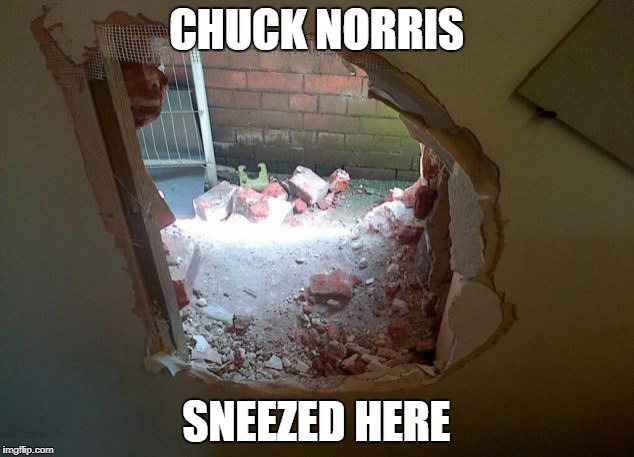Chuck Norris sneezed here | CHUCK NORRIS; SNEEZED HERE | image tagged in sneeze,memes,chuck norris | made w/ Imgflip meme maker