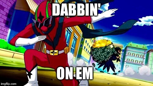 Accelgaurd Dabbin' On em!
✖️➖✖️ | DABBIN'; ON EM | image tagged in accelguard dabbing | made w/ Imgflip meme maker