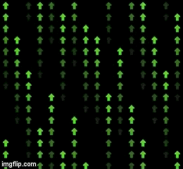 Matrix Upvote! | image tagged in gifs,matrix upvote | made w/ Imgflip video-to-gif maker