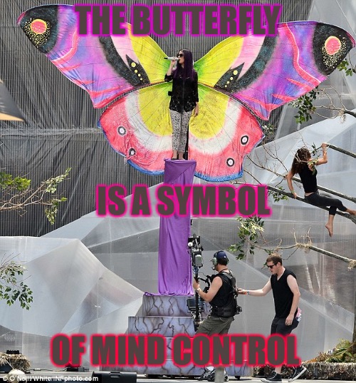 MKULTRA | THE BUTTERFLY; IS A SYMBOL; OF MIND CONTROL | image tagged in mind control,sheeple,sheep,satanism,slaves | made w/ Imgflip meme maker