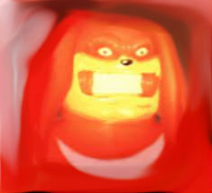 High Quality blurry knuckles Blank Meme Template