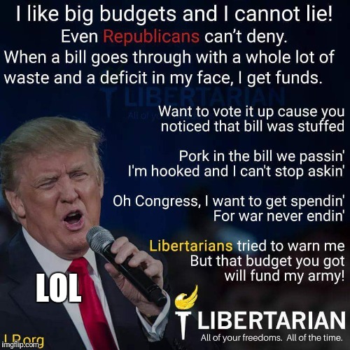 Good piece of political humor. | LOL | image tagged in donald trump,political meme,funny memes,funny | made w/ Imgflip meme maker