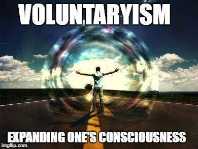 power energy flow | VOLUNTARYISM; EXPANDING ONE'S CONSCIOUSNESS | image tagged in power energy flow | made w/ Imgflip meme maker