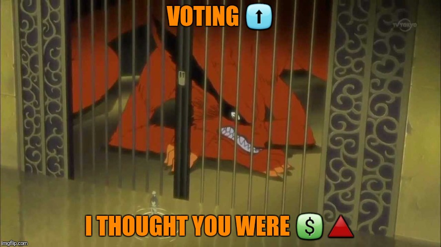 VOTING ⬆ I THOUGHT YOU WERE  | made w/ Imgflip meme maker