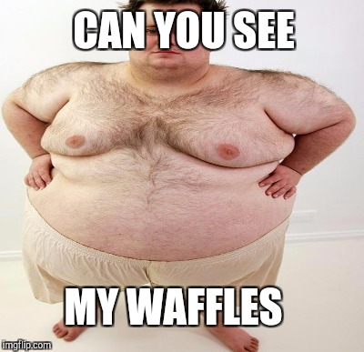 CAN YOU SEE MY WAFFLES | made w/ Imgflip meme maker