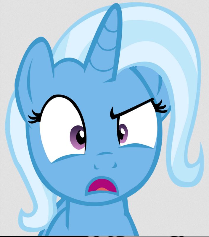 High Quality Beatrix "Trixie" Lulamoon confused Blank Meme Template