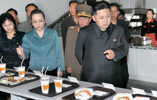 Kim Jong Un McDonalds Blank Meme Template