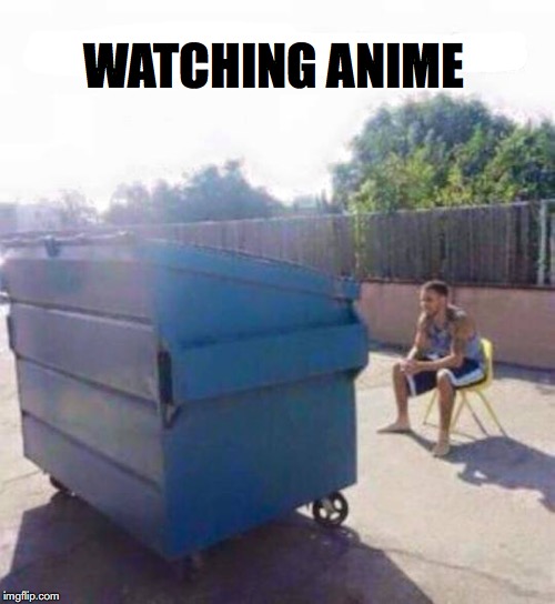 WATCHING ANIME | image tagged in anime,tv,japanese | made w/ Imgflip meme maker