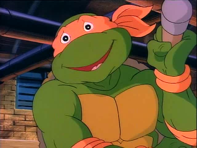 Michaelangelo TMNT 1987 Blank Meme Template