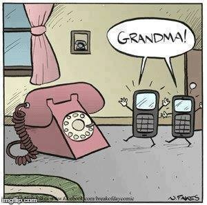 Grandma Phone |  . | image tagged in grandma phone | made w/ Imgflip meme maker