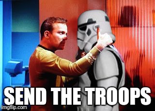 SEND THE TROOPS | made w/ Imgflip meme maker