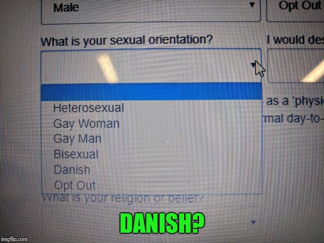 Sometimes I want to opt out of everything | DANISH? | image tagged in danish,window,pipe_picasso | made w/ Imgflip meme maker