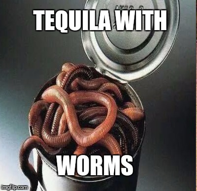 TEQUILA WITH WORMS | made w/ Imgflip meme maker
