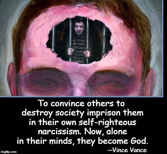 Welcome to The Tower of Babel, Dr.Frankenstein... uh, I mean Soros | To convince others to destroy society imprison them in their own self-righteous narcissism. Now, alone in their minds, they become God. ─Vince Vance | image tagged in vince vance,the real fascists,truth justice and the american way,free speech,antifa | made w/ Imgflip meme maker