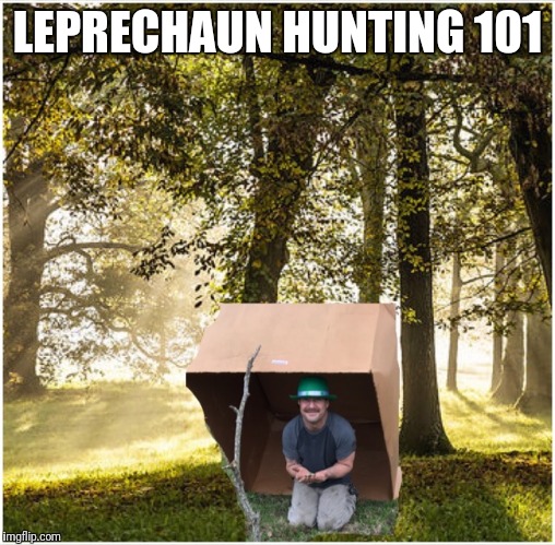 Introducing Doug  the Leprechaun  | LEPRECHAUN HUNTING 101 | image tagged in imgflip | made w/ Imgflip meme maker