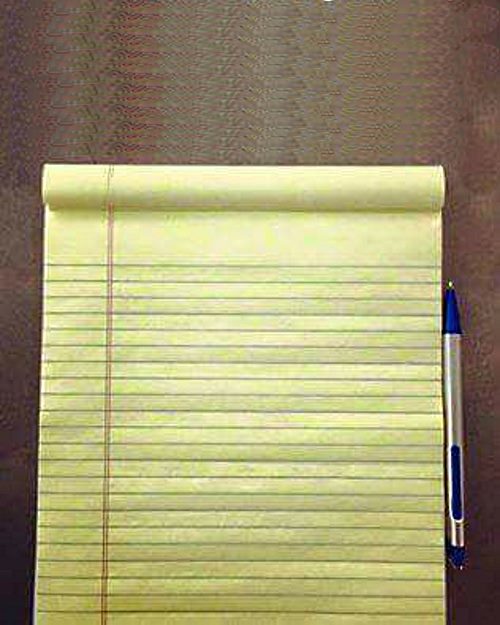 notepad Blank Meme Template