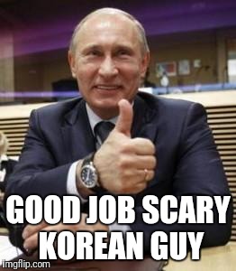 GOOD JOB SCARY KOREAN GUY | made w/ Imgflip meme maker