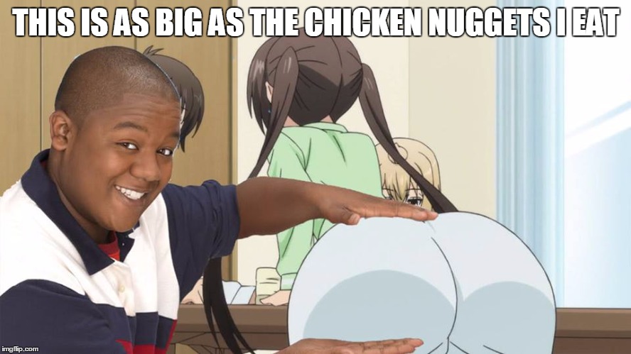 THIS IS AS BIG AS THE CHICKEN NUGGETS I EAT | image tagged in corey | made w/ Imgflip meme maker
