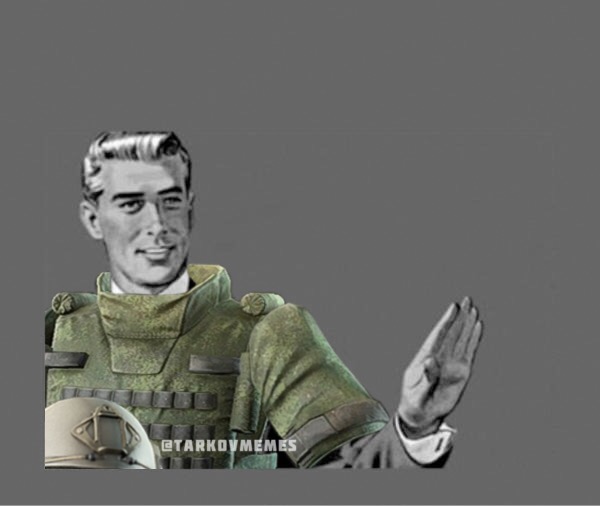 High Quality TarkovGearedGuy Blank Meme Template