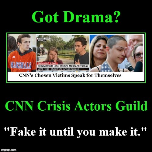 Got Drama? | Got Drama? | image tagged in cnn crisis actors guild,fake it until you make it,false flag,socialist propaganda | made w/ Imgflip meme maker