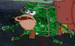 High Quality emerald spongegar Blank Meme Template