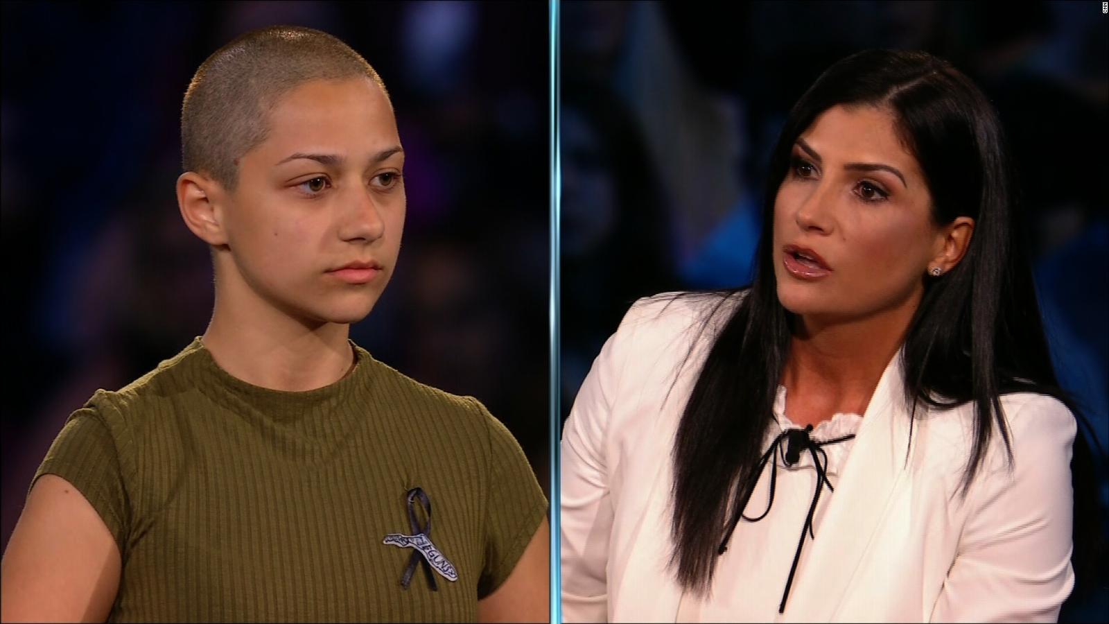 emma gonzalez dana loesch Blank Meme Template