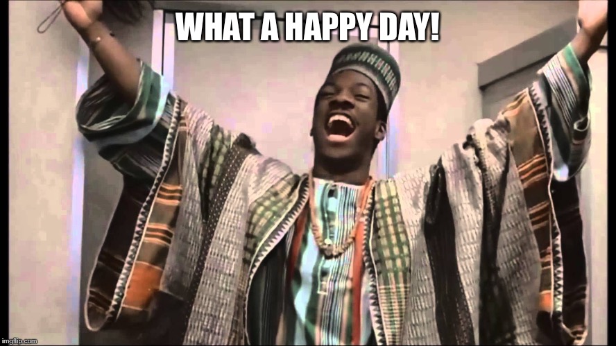 Merrith Newith | WHAT A HAPPY DAY! | image tagged in merrith newith | made w/ Imgflip meme maker