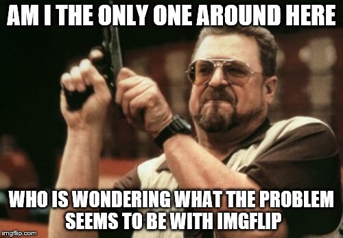 Problem with counting views? Upvotes too? (At the time) I saw a Raydog meme a day old. Low views, 13 upvotes. So unlike him. | AM I THE ONLY ONE AROUND HERE; WHO IS WONDERING WHAT THE PROBLEM SEEMS TO BE WITH IMGFLIP | image tagged in memes,am i the only one around here,imgflip | made w/ Imgflip meme maker