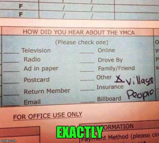 It should be an option | EXACTLY | image tagged in ymca,pipe_picasso,question | made w/ Imgflip meme maker
