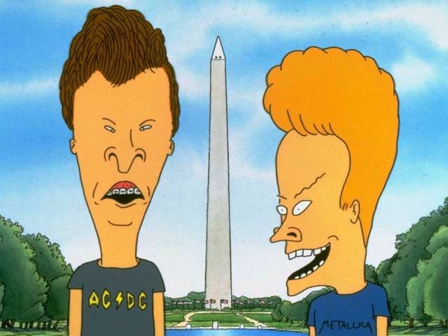 Beavis and Butthead Washington Blank Meme Template