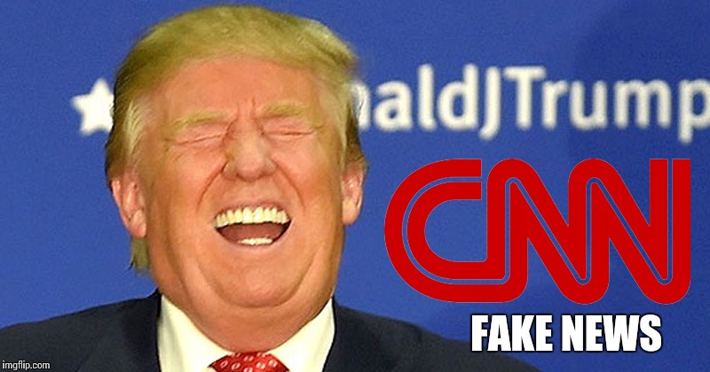 Trump CNN Meme War | FAKE NEWS | image tagged in trump cnn meme war | made w/ Imgflip meme maker