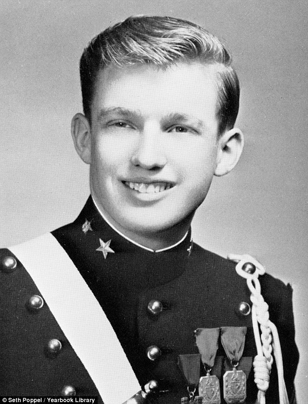 High Quality Cadet Trump Blank Meme Template