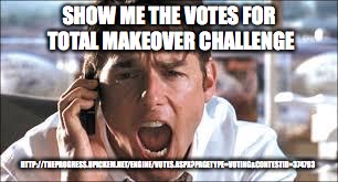 Show me the money | SHOW ME THE VOTES FOR TOTAL MAKEOVER CHALLENGE; HTTP://THEPROGRESS.UPICKEM.NET/ENGINE/VOTES.ASPX?PAGETYPE=VOTING&CONTESTID=374793 | image tagged in show me the money | made w/ Imgflip meme maker