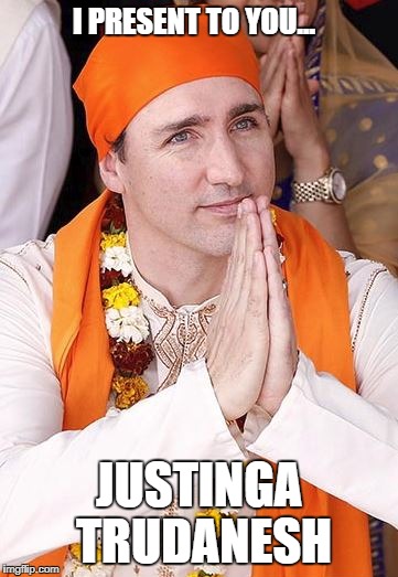 twilight zone
 | I PRESENT TO YOU... JUSTINGA TRUDANESH | image tagged in justin trudeau | made w/ Imgflip meme maker