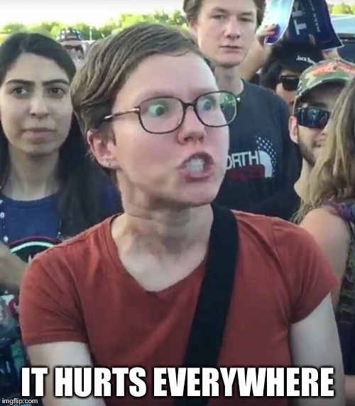 IT HURTS EVERYWHERE | made w/ Imgflip meme maker