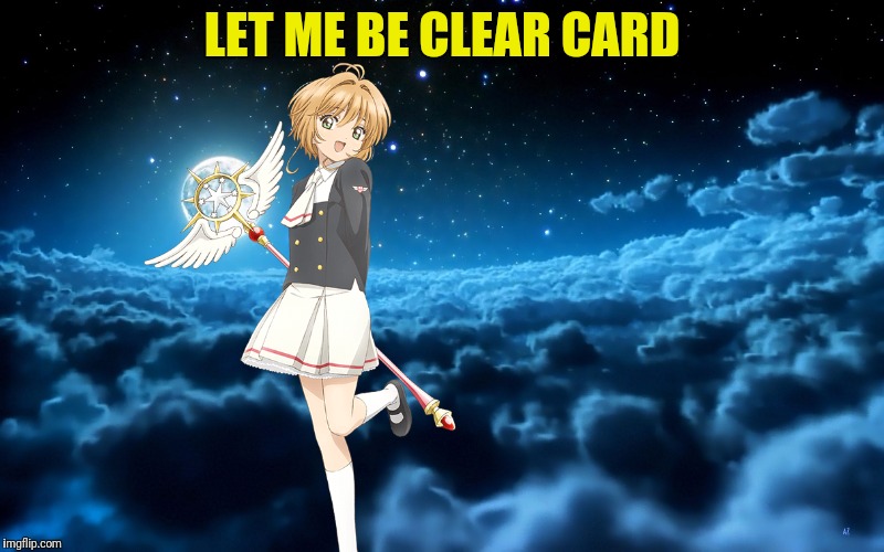 LET ME BE CLEAR CARD | made w/ Imgflip meme maker
