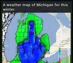 Michigan Weather Blank Meme Template