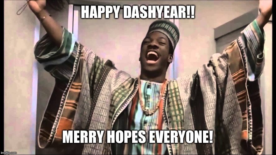 Merrith Newith | HAPPY DASHYEAR!! MERRY HOPES EVERYONE! | image tagged in merrith newith | made w/ Imgflip meme maker