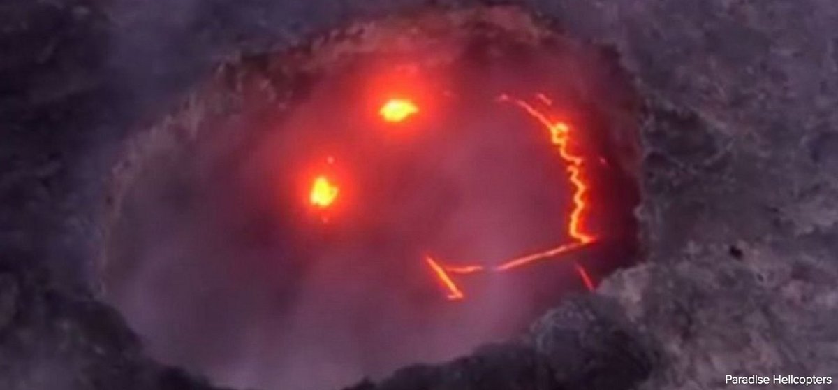 smiley volcano Blank Meme Template